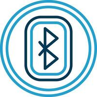 Bluetooth-Vektor-Icon-Design vektor