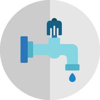 Wasser Wasserhahn Vektor Symbol Design