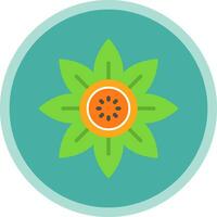 Sonnenblumen-Vektor-Icon-Design vektor