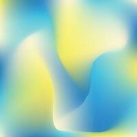 Beige Gelb Blau Sommer- Meer retro Farbe gradant Illustration. Beige Gelb Blau Farbe gradant Hintergrund vektor