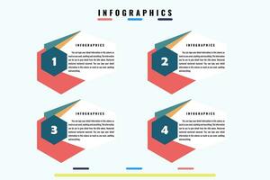 infographic element vektor design mall, företag begrepp med steg, kan vara Begagnade för arbetsflöde layout, diagram, årlig Rapportera, webb design. redo till använda sig av mall.