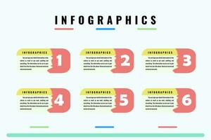 infographic element vektor design mall, företag begrepp med steg, kan vara Begagnade för arbetsflöde layout, diagram, årlig Rapportera, webb design. redo till använda sig av mall.