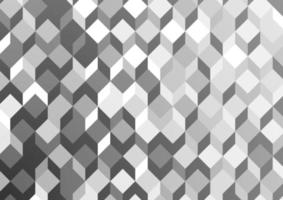 Schwarz und weiß. abstrakter Musterhintergrund. geometrisches Polygondesign. Vektor-Illustrator vektor