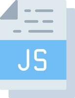 js Datei Format Vektor Symbol Design