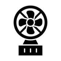 elektrisch Ventilator Vektor Glyphe Symbol zum persönlich und kommerziell verwenden.