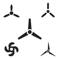 propeller ikon vektor