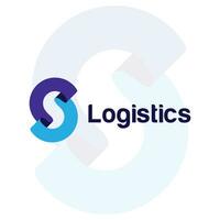 logistisch Logo, Pfeil Design Logo Vorlage, Vektor Illustration