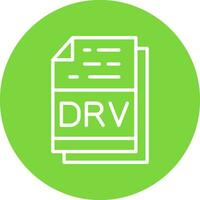 drv Datei Format Vektor Symbol Design