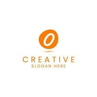 abstrakt Brief Ö Logo Design Vektor Vorlage