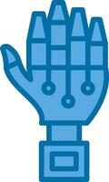 Roboter Hand Vektor Symbol Design