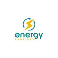 energi logotyp fri vektor element