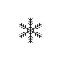 Schneeflocke Symbol kostenlos Vektor