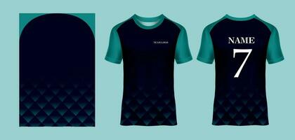 Sport tragen Jersey vektor