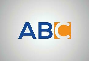 kreativ Initiale ABC Brief Logo Design, Vektor Design Vorlage