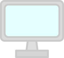 Monitor-Vektor-Icon-Design vektor