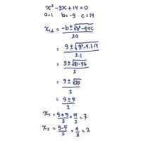 Vektor Illustration von mathematisch Formeln auf ein Weiß Hintergrund. Vektor Illustration. lösen quadratisch Gleichungen mit das ABC Formel