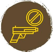 Gewehr Verbot Vektor Symbol Design