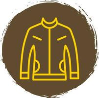 Leder Jacke Vektor Symbol Design