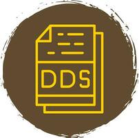 dds Datei Format Vektor Symbol Design