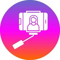 Selfie Stock Vektor Symbol Design