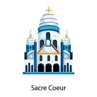 modisch Sacre coeur vektor