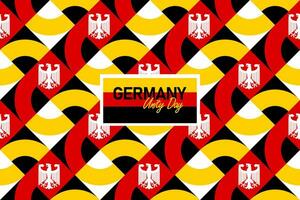 Deutsche Unabhängigkeit Tag Deutsche Einheit Tag Deutsche Republik Tag Etikett der deutsche Einheit. deutschland Sprache Banner Design Deutsche Unabhängigkeit Tag Deutschland Einheit Tage vektor