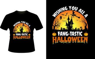 halloween t-shirt design, halloween vektor eller typografi, Citat eller Lycklig halloween halloween citat t skjorta design vektor grafisk