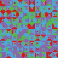 nahtlose Muster geometrisch. bunter abstrakter Hintergrund. Vektordesign vektor