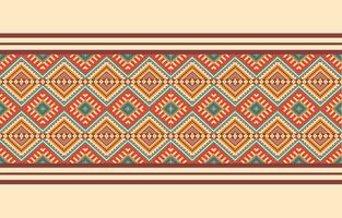 ethnisch abstrakt Ikat Kunst. aztekisch Ornament drucken. geometrisch ethnisch Muster nahtlos Farbe orientalisch. Design zum Hintergrund ,Vorhang, Teppich, Hintergrund, Kleidung, Verpackung, Batik, Vektor Illustration.