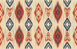 etnisk abstrakt ikat konst. aztec prydnad skriva ut. geometrisk etnisk mönster sömlös Färg orientalisk. design för bakgrund ,ridå, matta, tapet, Kläder, omslag, batik, vektor illustration.