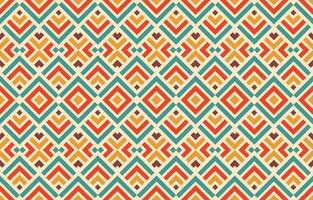 ethnisch abstrakt Ikat Kunst. aztekisch Ornament drucken. geometrisch ethnisch Muster nahtlos Farbe orientalisch. Design zum Hintergrund ,Vorhang, Teppich, Hintergrund, Kleidung, Verpackung, Batik, Vektor Illustration.