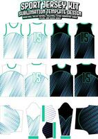 neon strålar Ränder jersey design sportkläder layout mall vektor