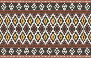 etnisk abstrakt ikat konst. aztec prydnad skriva ut. geometrisk etnisk mönster sömlös Färg orientalisk. design för bakgrund ,ridå, matta, tapet, Kläder, omslag, batik, vektor illustration.