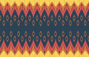 ethnisch abstrakt Ikat Kunst. aztekisch Ornament drucken. geometrisch ethnisch Muster nahtlos Farbe orientalisch. Design zum Hintergrund ,Vorhang, Teppich, Hintergrund, Kleidung, Verpackung, Batik, Vektor Illustration.