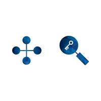 Satz von Vector SEO Search Engine Optimization Icons