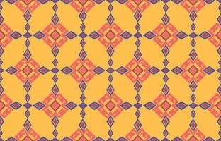 ethnisch abstrakt Ikat Kunst. aztekisch Ornament drucken. geometrisch ethnisch Muster nahtlos Farbe orientalisch. Design zum Hintergrund ,Vorhang, Teppich, Hintergrund, Kleidung, Verpackung, Batik, Vektor Illustration.