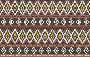 etnisk abstrakt ikat konst. aztec prydnad skriva ut. geometrisk etnisk mönster sömlös Färg orientalisk. design för bakgrund ,ridå, matta, tapet, Kläder, omslag, batik, vektor illustration.