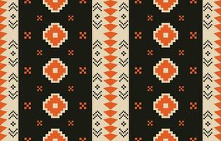 etnisk abstrakt ikat konst. aztec prydnad skriva ut. geometrisk etnisk mönster sömlös Färg orientalisk. design för bakgrund ,ridå, matta, tapet, Kläder, omslag, batik, vektor illustration.