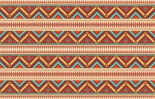 etnisk abstrakt ikat konst. aztec prydnad skriva ut. geometrisk etnisk mönster sömlös Färg orientalisk. design för bakgrund ,ridå, matta, tapet, Kläder, omslag, batik, vektor illustration.