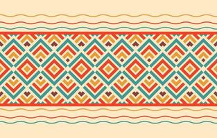 ethnisch abstrakt Ikat Kunst. aztekisch Ornament drucken. geometrisch ethnisch Muster nahtlos Farbe orientalisch. Design zum Hintergrund ,Vorhang, Teppich, Hintergrund, Kleidung, Verpackung, Batik, Vektor Illustration.