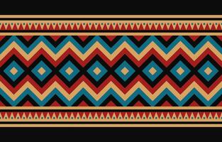 etnisk abstrakt ikat konst. aztec prydnad skriva ut. geometrisk etnisk mönster sömlös Färg orientalisk. design för bakgrund ,ridå, matta, tapet, Kläder, omslag, batik, vektor illustration.