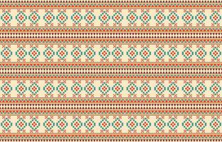 ethnisch abstrakt Ikat Kunst. aztekisch Ornament drucken. geometrisch ethnisch Muster nahtlos Farbe orientalisch. Design zum Hintergrund ,Vorhang, Teppich, Hintergrund, Kleidung, Verpackung, Batik, Vektor Illustration.