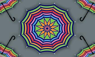 Vektor Illustration von Regenschirm Hintergrund