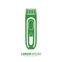 Haar Clipper Logo Vorlage. Friseur Logo. Vektor Illustration.