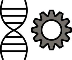 genetisk vektor design element ikon