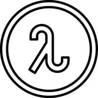 Lambda Vektor Design Element Symbol