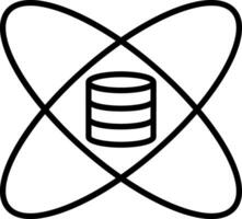 Daten Wissenschaft Vektor Design Element Symbol