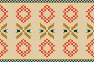 traditionell vävning inspirerad vektor sömlös.färg geometrisk prydnad för textil- för tyg design.folk konst batic trasa abstrakt färgrik design.bakgrund vektor utsmyckad elegant årgång stil.