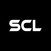 scl brev logotyp design, inspiration för en unik identitet. modern elegans och kreativ design. vattenmärke din Framgång med de slående detta logotyp. vektor