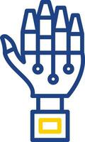 Roboter Hand Vektor Symbol Design